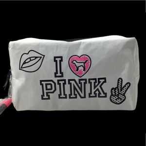 NWT♦️HTF♦️ Victoria's Secret Pink! Make Your Mark Beauty Bag